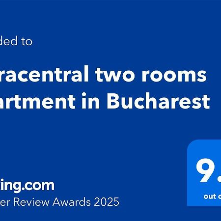 Ultracentral Two Rooms Apartment In Bucarest Esterno foto