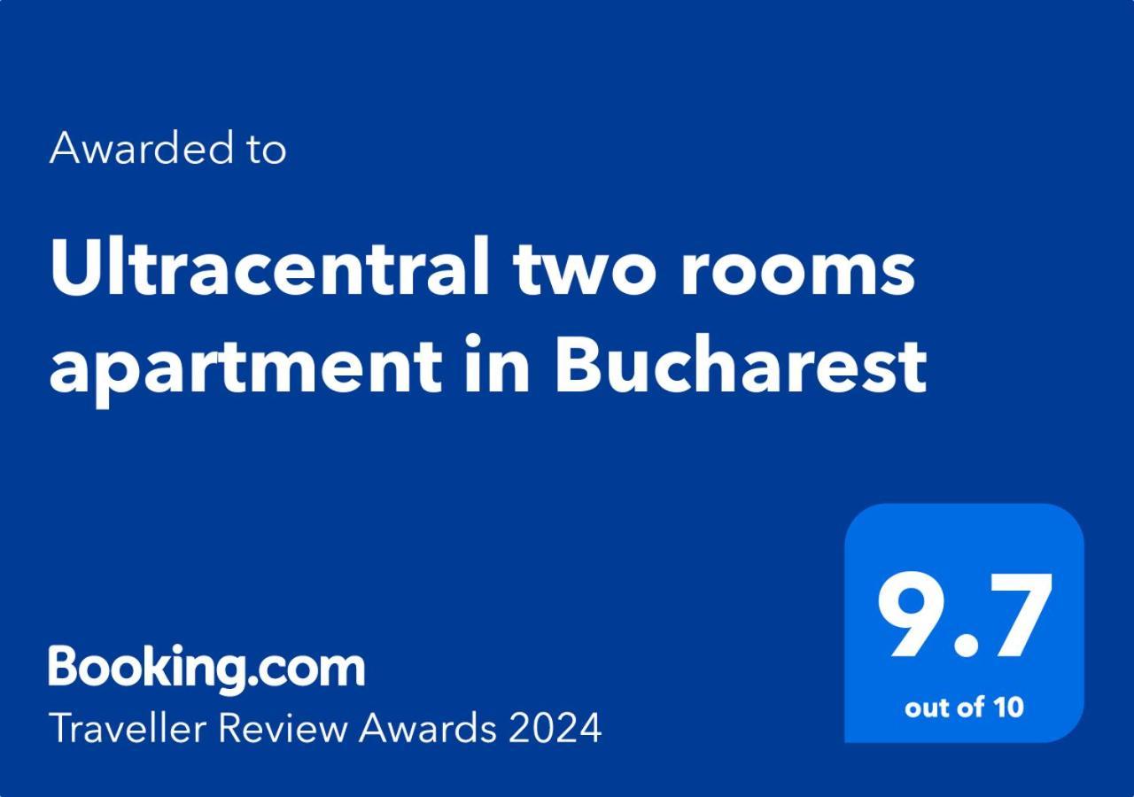 Ultracentral Two Rooms Apartment In Bucarest Esterno foto