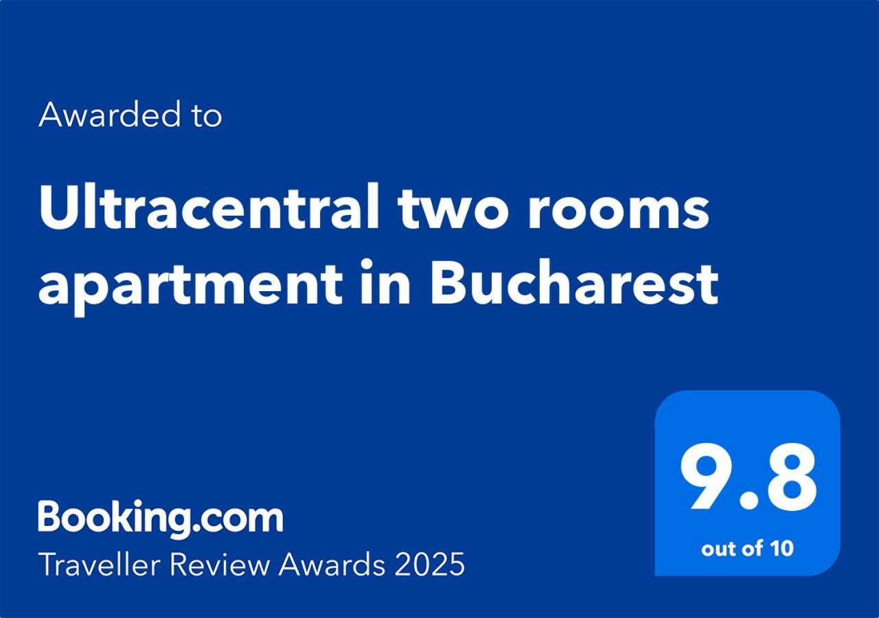 Ultracentral Two Rooms Apartment In Bucarest Esterno foto